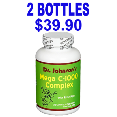 Dr. Johnson’s Mega C (2 Bottles)